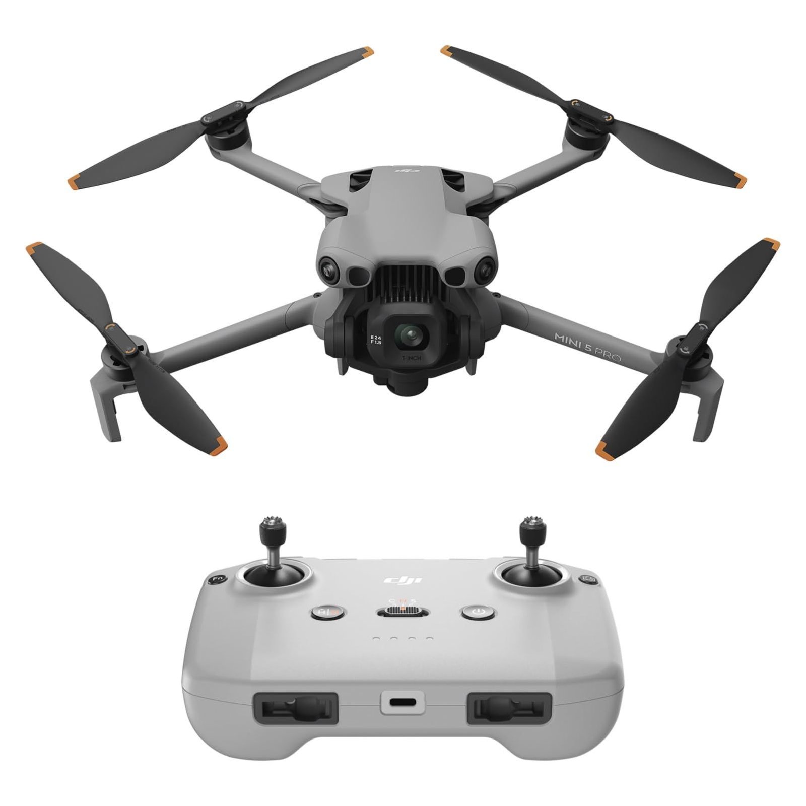 DJI MINI 5 PRO 4 rotores Cuadricóptero 50 MP 3840 x 2160 Pixeles 2788 mAh Negro, Gris DJI MINI 5 PRO 4 rotores Cuadricóptero 50 MP 3840 x 2160 Pixeles 2788 mAh Negro, Gris