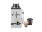 Cafetera superautomática - De'Longhi Rivelia EXAM440.35.W, 1450 W, 19 bar, Molinillo integrado, Espumador leche, Táctil, 4 perfiles, 8 recetas, Blanco