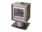 Poêle à bois Juan Panadero Toscana Titanium 11 kW avec volume de chauffe de 320 m³ - Imagen 2