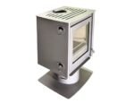 Poêle à bois Juan Panadero Toscana Titanium 11 kW avec volume de chauffe de 320 m³ - Imagen 3