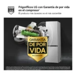 Frigorífico Combi LG GBV7280AMB – Inox, Clase A, 387 L – Image 5