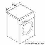 Bosch WUU28T8XES Lavadora 8kg – Image 4