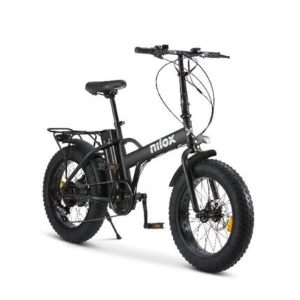Nilox X5 Pro eBike Bicicleta Electrica 25Km/h Ruedas FAT 20'' 250W 60Km Autonomia + Luces