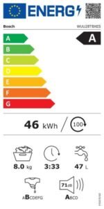 Bosch WUU28T8XES Lavadora 8kg – Image 3